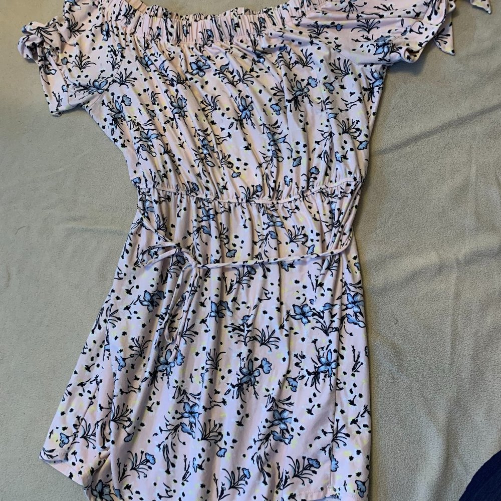 No Boundaries off the shoulder dress style top